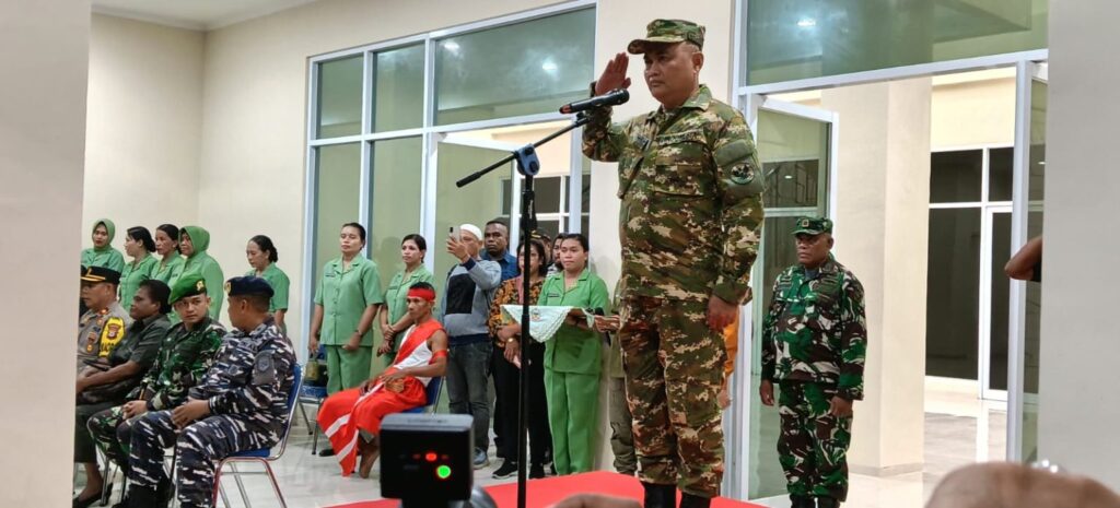 Bupati Kepulauan Aru menyampaikan harapan agar prajurit Yonif TP di Bumi Jargaria memberi kontribusi nyata bagi rakyat.