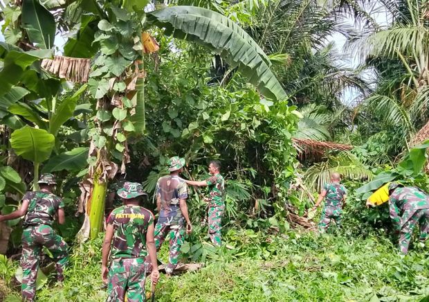 TMMD ke-127 di Kepulauan Aru bersinergi membangun negeri dengan menyediakan hunian layak bagi masyarakat.