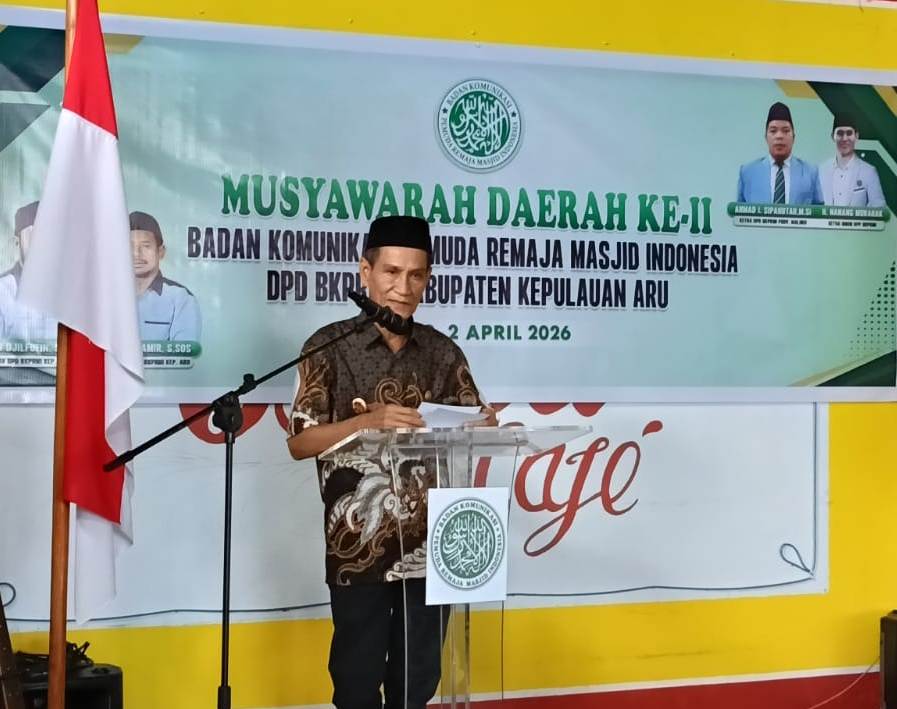 Moh. Djumpa, Buka Musda ke- II BKPRMI Kabupaten Kepulauan Aru