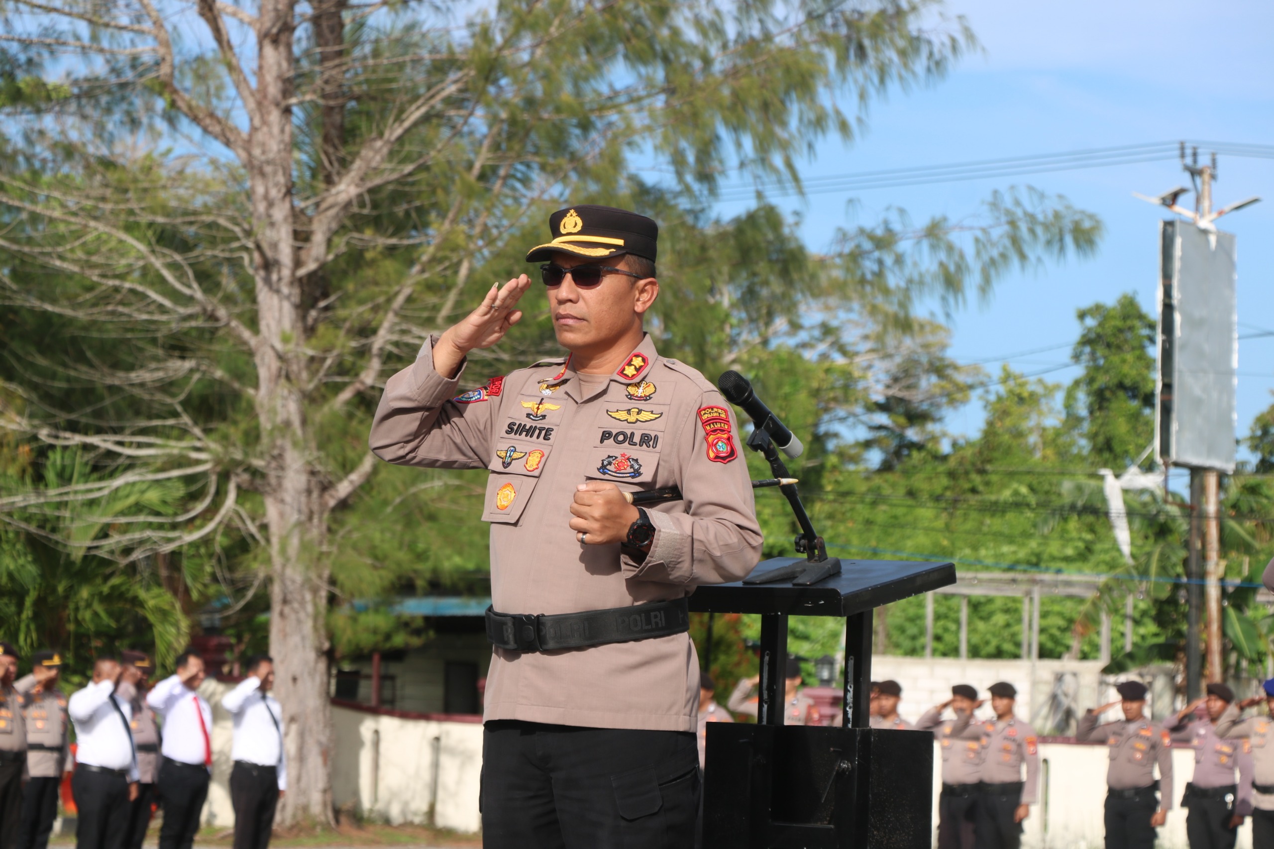 Pimpim Upacara Harkitnas Kapolres Aru Tegaskan Pentingnya Menjaga Generasi Muda Sebagai Penerus Bangsa