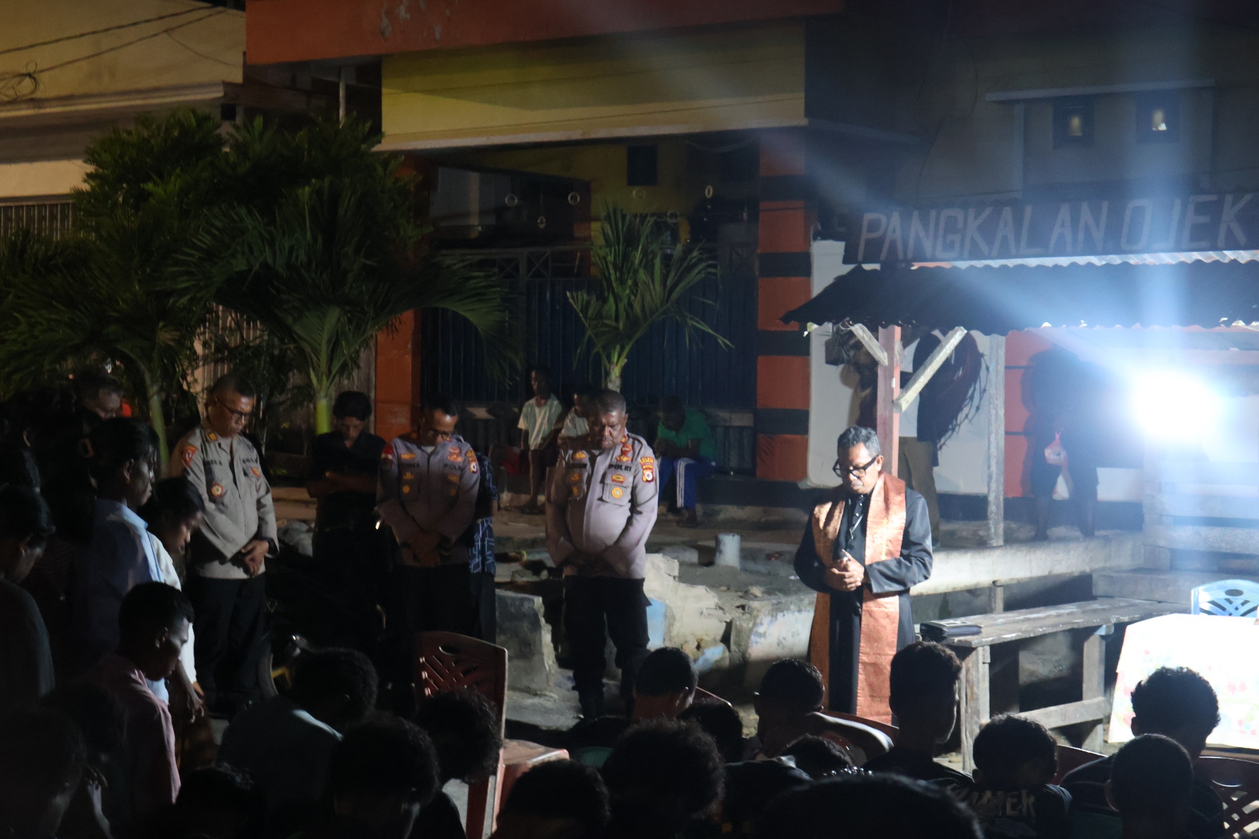 Antisipasi Gangguan Kamtibmas Polres Kepulauan Aru Gandeng Tokoh Agama Gelar Doa Bersama