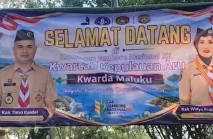 Harumkan Nama Daerah di Jamnas, Kontingen Pramuka Kwarcab Kepulauan Aru Tiba Kembali di Dobo
