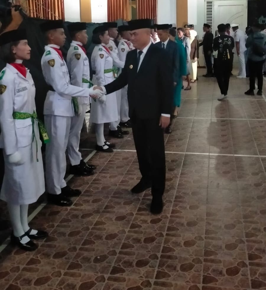 Pengukuhan Paskibraka Kepulauan Aru 2026: 60 Pelajar Terpilih Siap Jalankan Tugas Negara