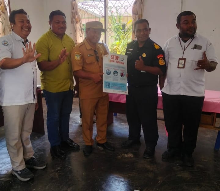Satpel BIAK BPKP Kupang Gencar Sosialisasi Perlindungan Penyu dan Biota Laut di Supiori Timur