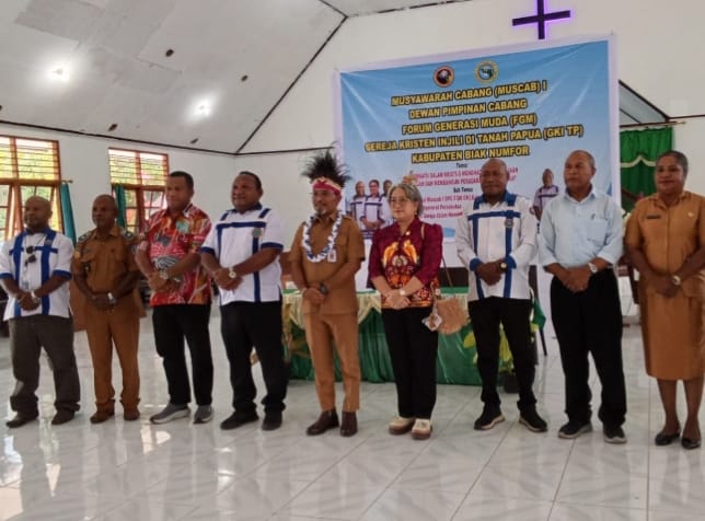 Pemkab Biak Numfor Apresiasi Muscab I FGM Tanah Papua: Wadah Konsolidasi Iman dan Intelektual Pemuda