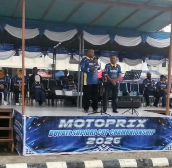 Motoprix Bupati Supiori Cup 2026 Guncang Sorendiweri: Raih Prestasi, Dongkrak UMKM