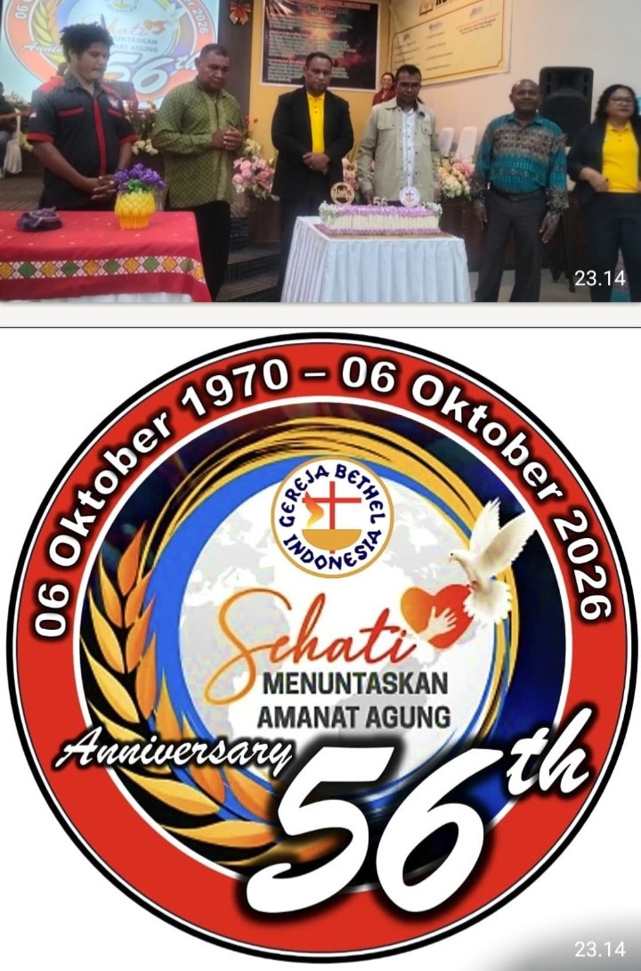 Perayaan HUT ke-56 GBI di Supiori: Usung Tema “Sehati Menuntaskan Amanat Agung” dan Perkuat Sinergi