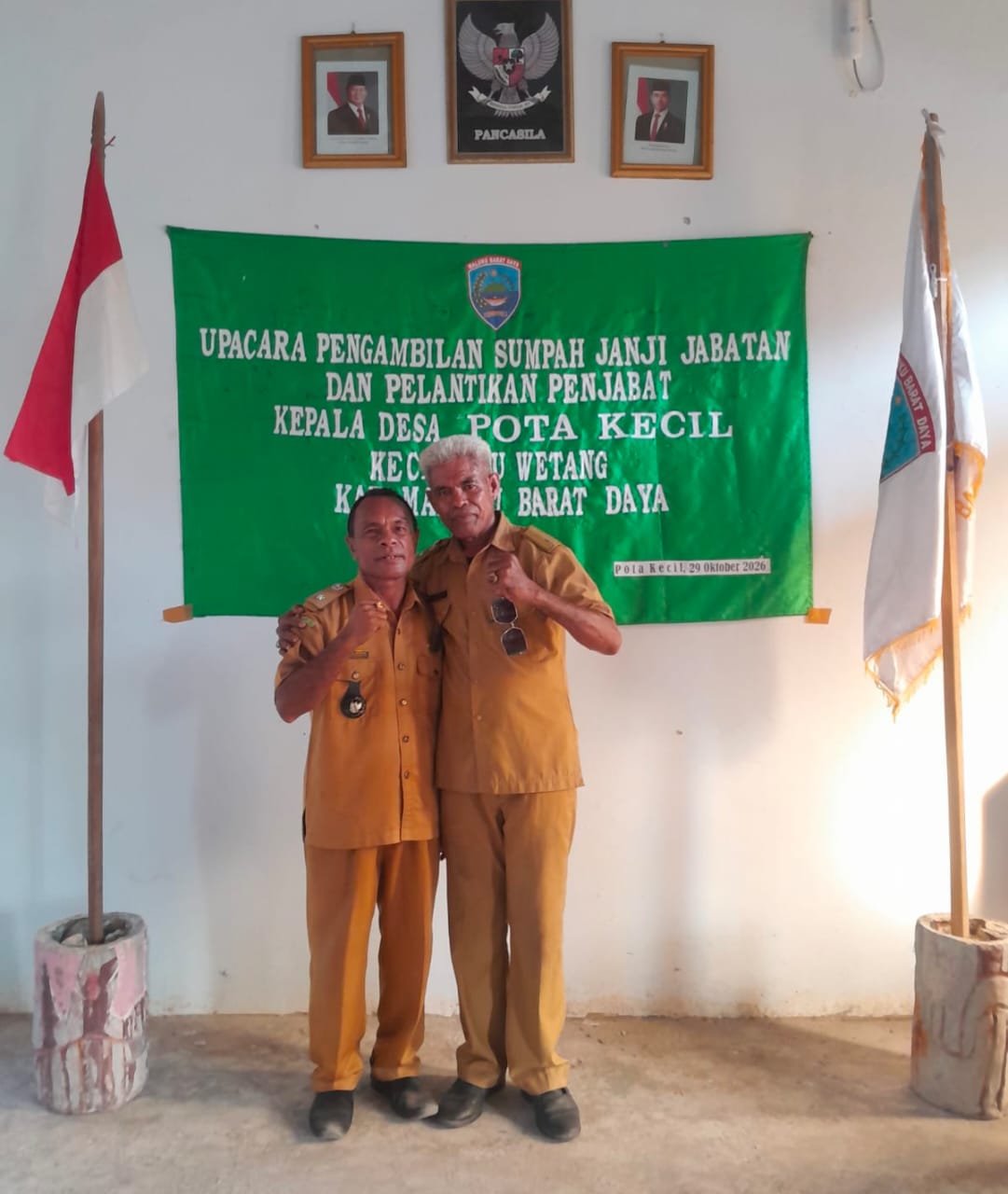 10 Tahun Mengabdi, M. Konoralma Tinggalkan Sejumlah Capaian dalam Serah Terima Jabatan Kepala Desa Potakecil